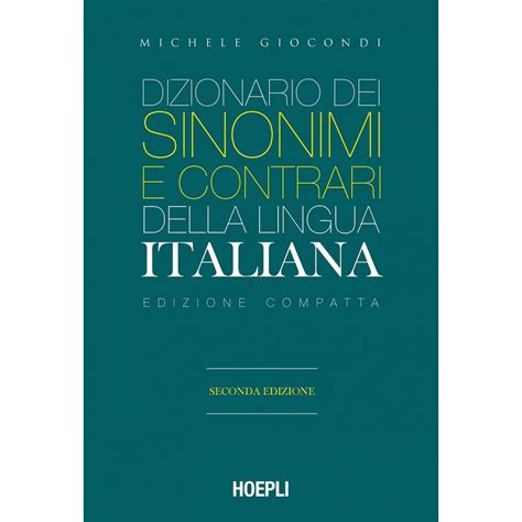 dizionario dei sinonimi contrari